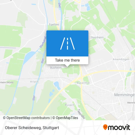 Карта Oberer Scheideweg