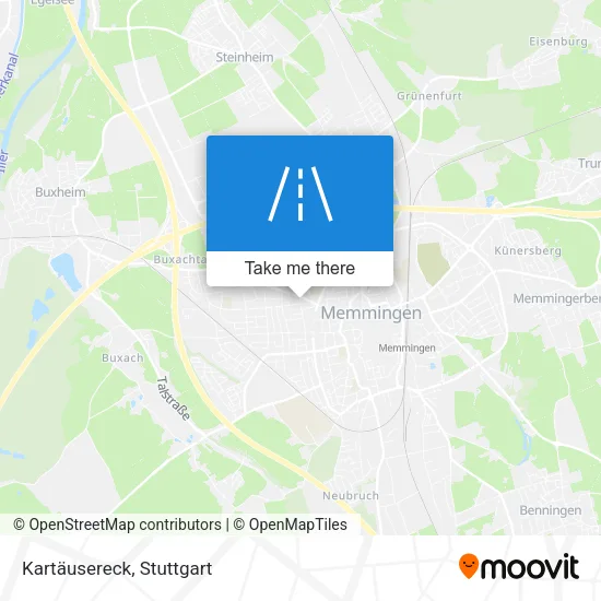 Карта Kartäusereck