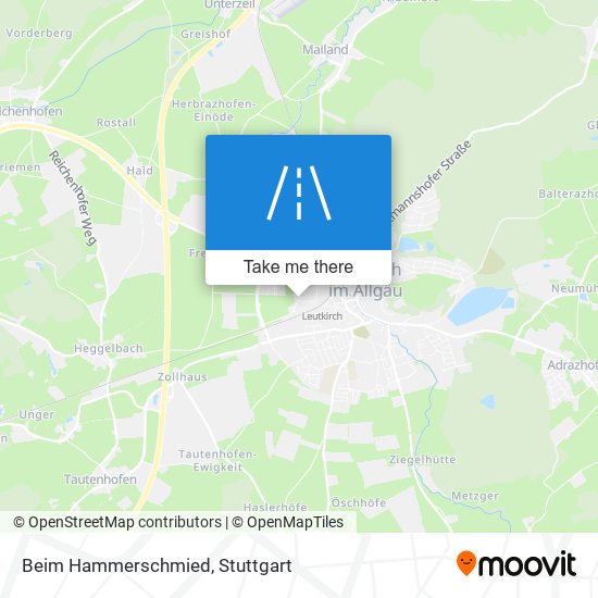 Beim Hammerschmied map