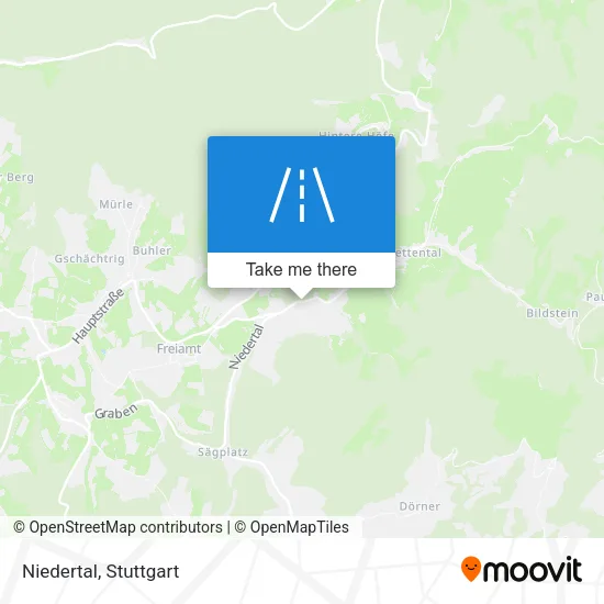 Карта Niedertal