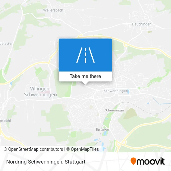 Карта Nordring Schwenningen
