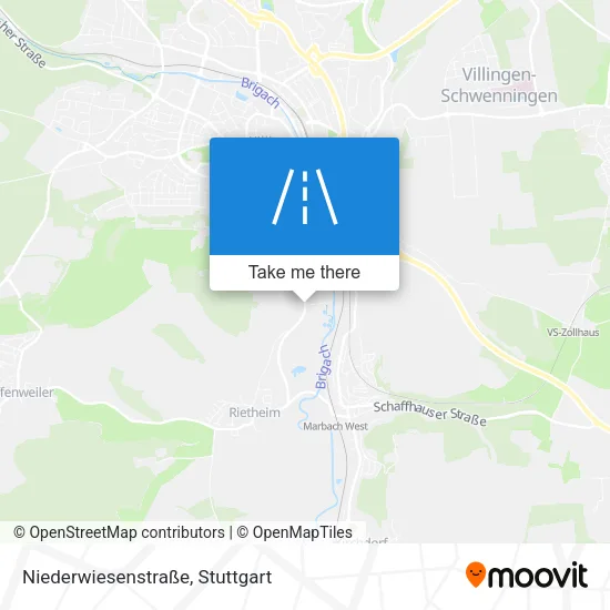 Карта Niederwiesenstraße