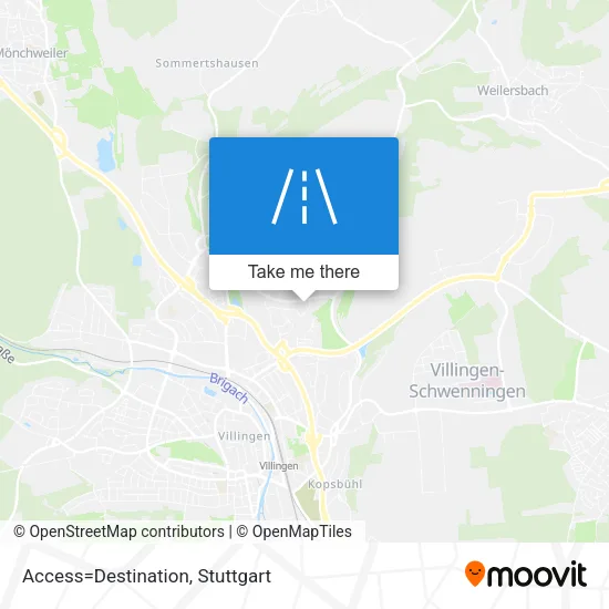 Карта Access=Destination
