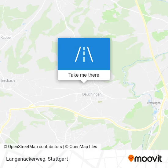 Карта Langenackerweg