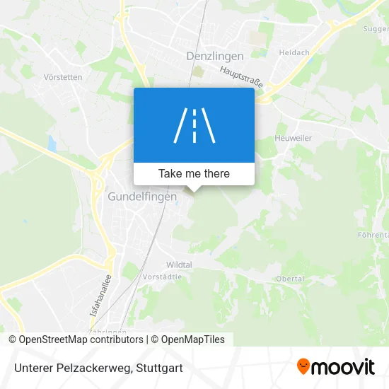 Карта Unterer Pelzackerweg