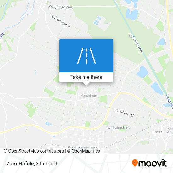 Карта Zum Häfele