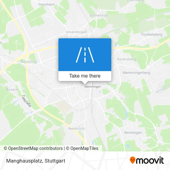 Manghausplatz map