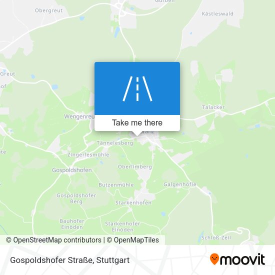 Gospoldshofer Straße map