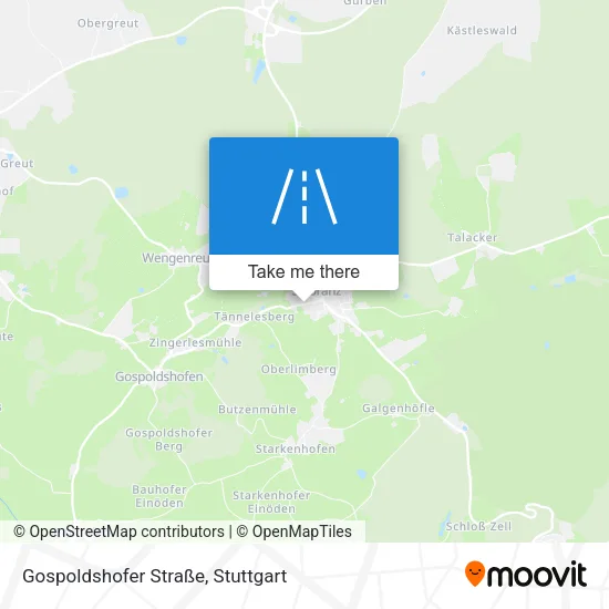 Карта Gospoldshofer Straße