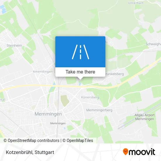 Карта Kotzenbrühl