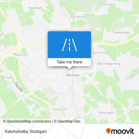 Карта Kalchstraße