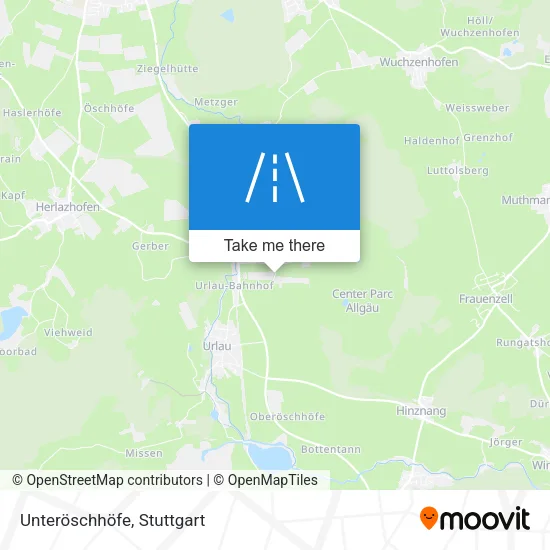 Карта Unteröschhöfe