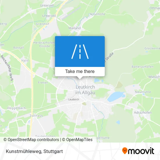 Карта Kunstmühleweg