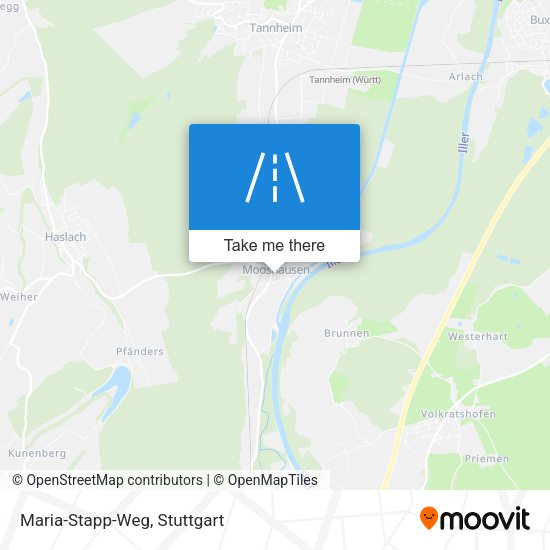 Карта Maria-Stapp-Weg