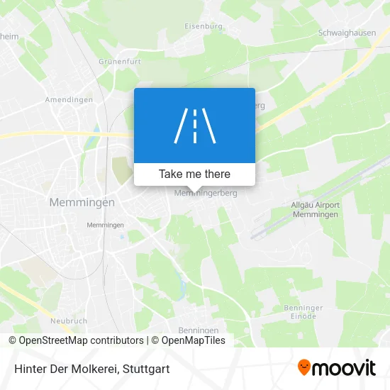 Карта Hinter Der Molkerei