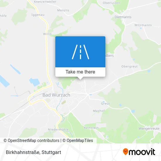 Карта Birkhahnstraße