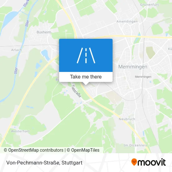 Карта Von-Pechmann-Straße