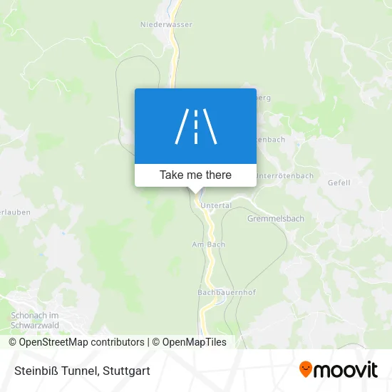 Карта Steinbiß Tunnel