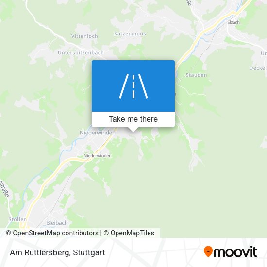 Am Rüttlersberg map