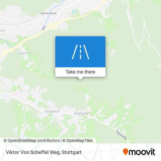 Карта Viktor Von Scheffel Weg