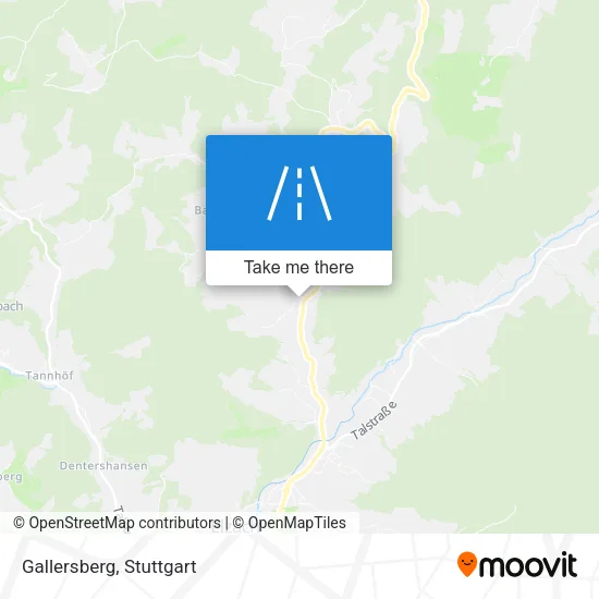 Карта Gallersberg
