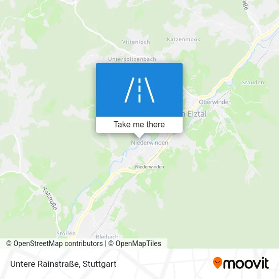 Карта Untere Rainstraße