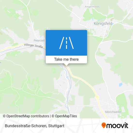 Bundesstraße-Schoren map