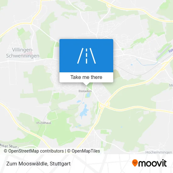 Карта Zum Mooswäldle
