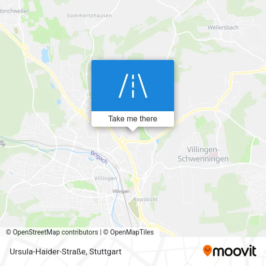 Карта Ursula-Haider-Straße