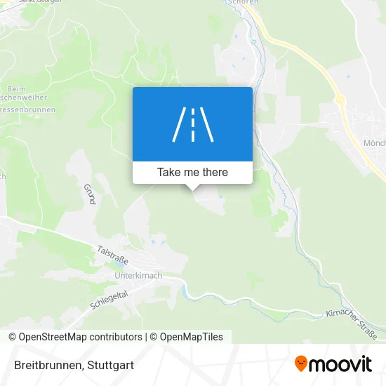 Карта Breitbrunnen