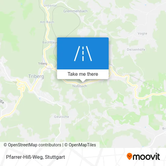 Карта Pfarrer-Hiß-Weg