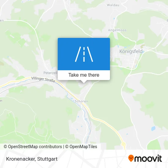 Kronenacker map