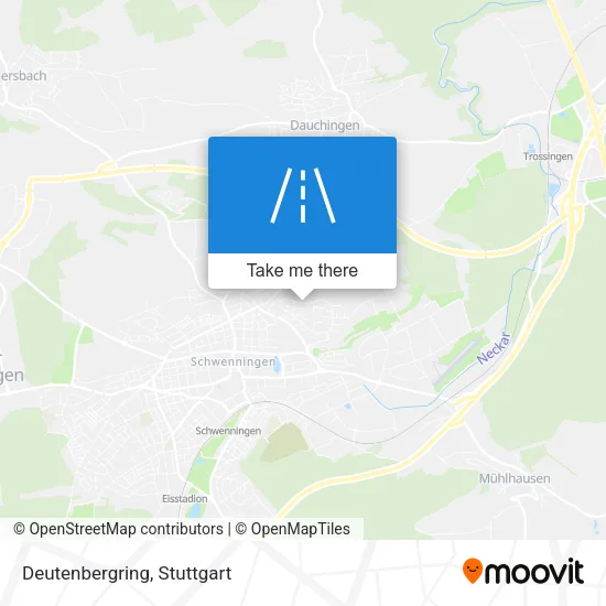 Карта Deutenbergring