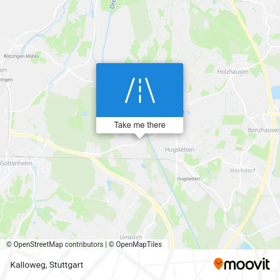 Карта Kalloweg