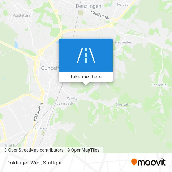 Карта Doldinger Weg