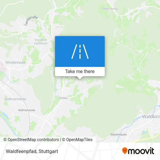 Карта Waldfeenpfad