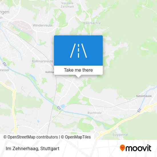 Карта Im Zehnerhaag