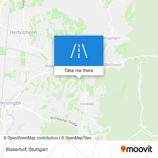 Карта Blailerhof