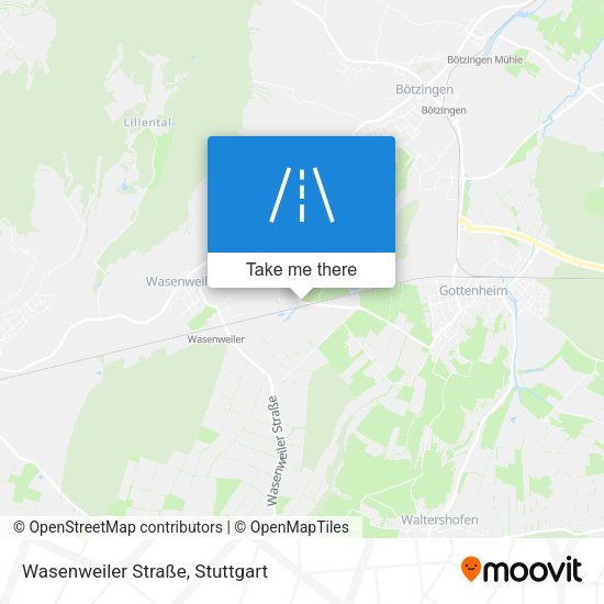 Wasenweiler Straße map