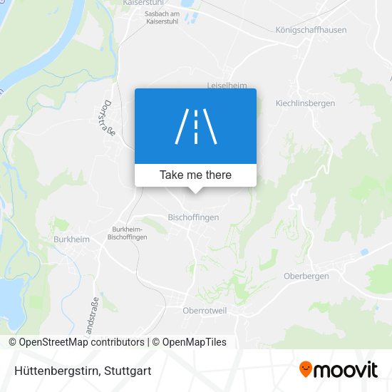 Hüttenbergstirn map