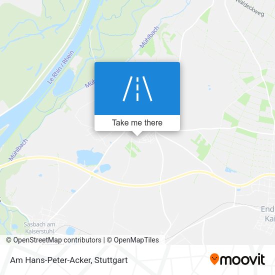 Am Hans-Peter-Acker map
