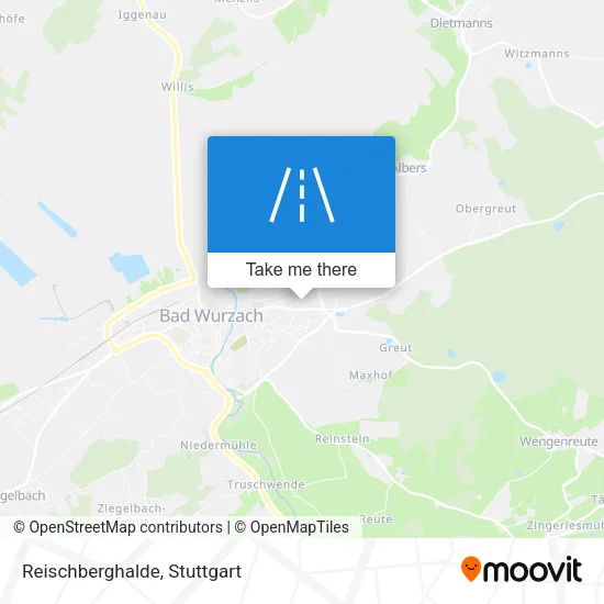 Карта Reischberghalde