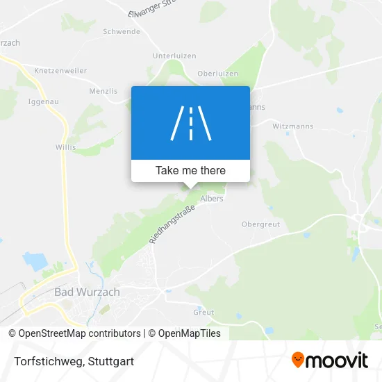 Карта Torfstichweg