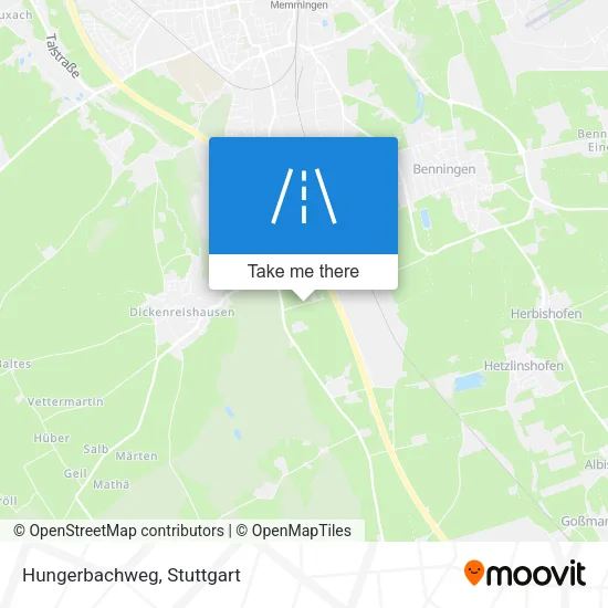 Карта Hungerbachweg