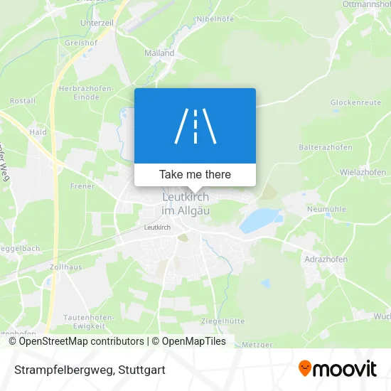 Карта Strampfelbergweg