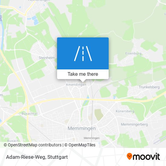 Карта Adam-Riese-Weg