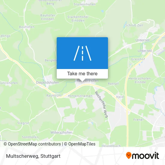 Карта Multscherweg