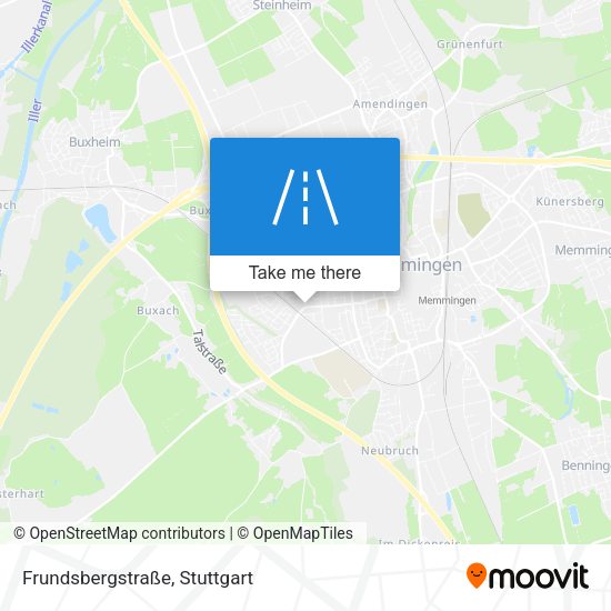 Frundsbergstraße map