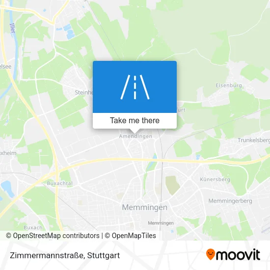 Карта Zimmermannstraße