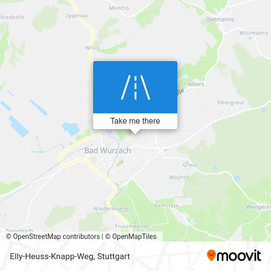 Карта Elly-Heuss-Knapp-Weg